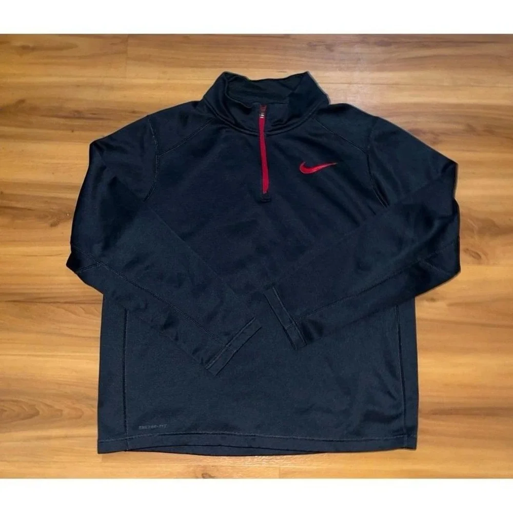 Mens‎ Nike Quarter Zip Performance Active Shirt Jacket Pullover